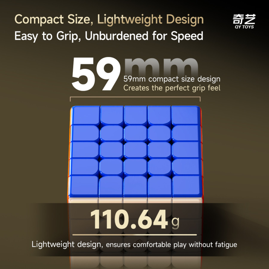 QiYi Warrior 5x5 Magnetic UV