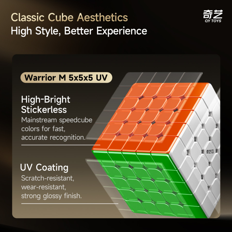 QiYi Warrior 5x5 Magnetic UV