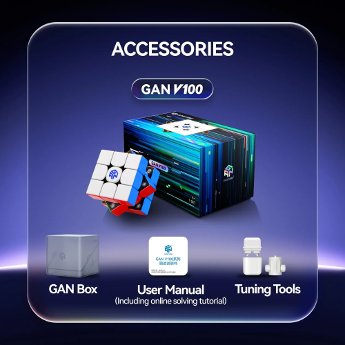 GAN V100 MagLev 3x3 Frosted