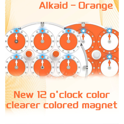 ESTAR Clock Version Bearing Alkaid Orange
