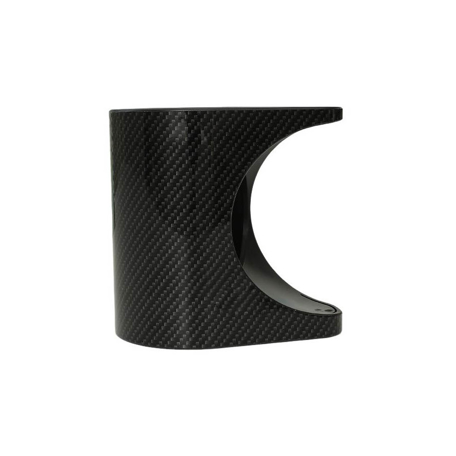 Carbon fiber effect cube pen holder display
