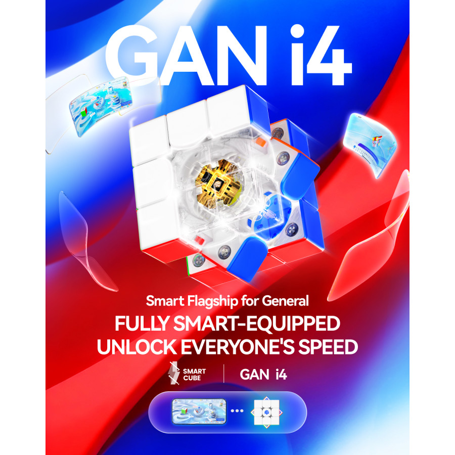GAN i4 Leap Frosted 3x3 Smart Cube