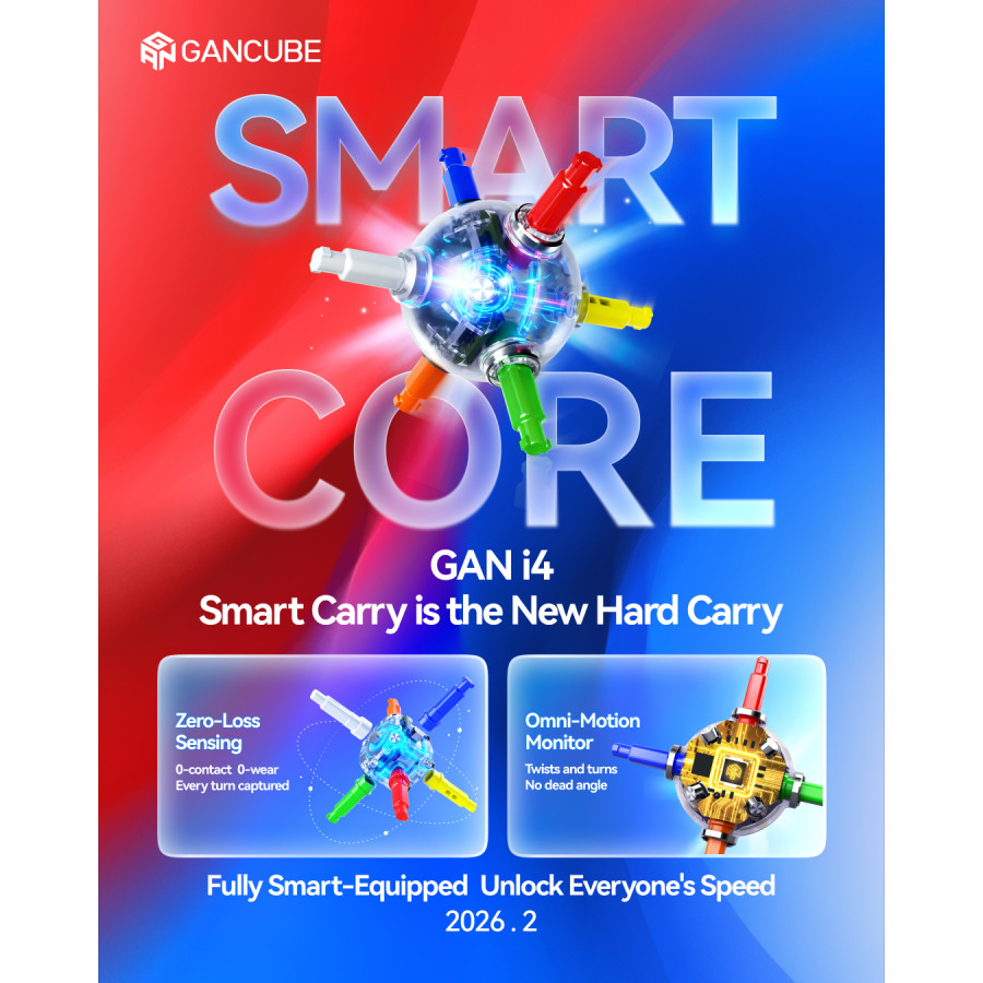GAN i4 MagLev UV 3x3 Bluetooth Smart Cube