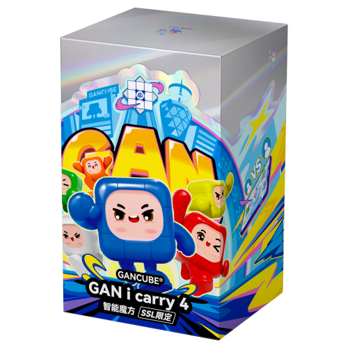 GAN i Carry 4 3x3 SSL Limited, Magnétique, UV, Bluetooth Smart Cube