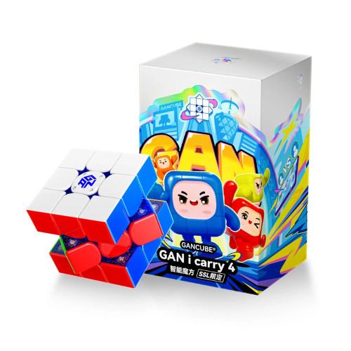 GAN i Carry 4 3x3 SSL Limited, Magnétique, UV, Bluetooth Smart Cube