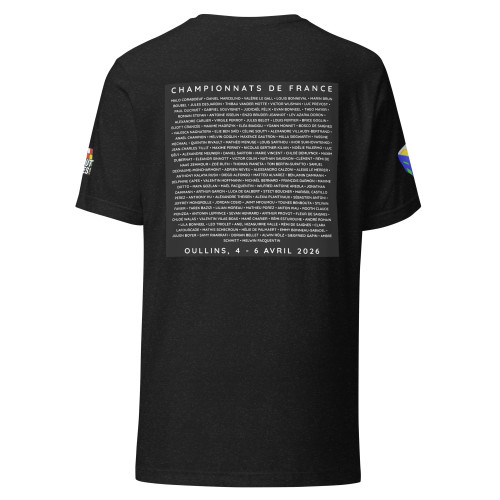 Tshirt Championnats de France 2026