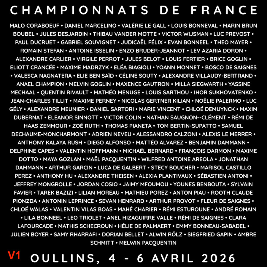 French Championships 2026 T-shirt