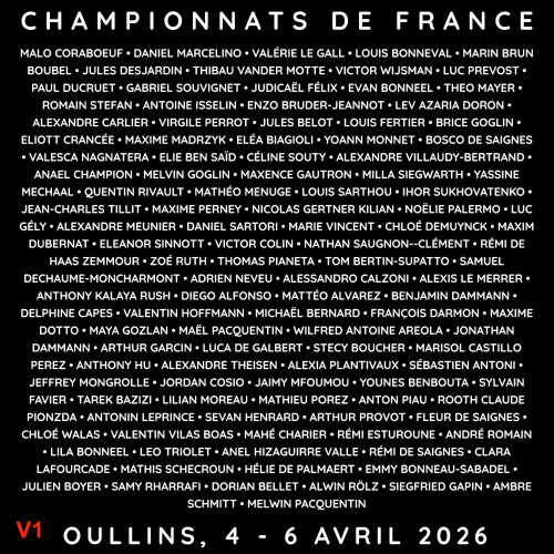 Camiseta del Campeonato de Francia 2026