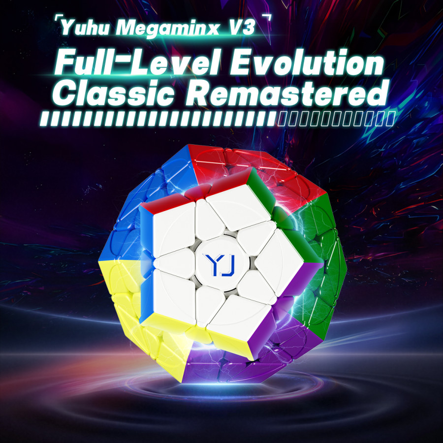 YJ Yuhu V3 M Megaminx Magnetic Ball-Core MagLev