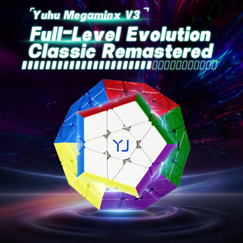 YJ Yuhu V3 M Megaminx Magnetic Ball-Core MagLev