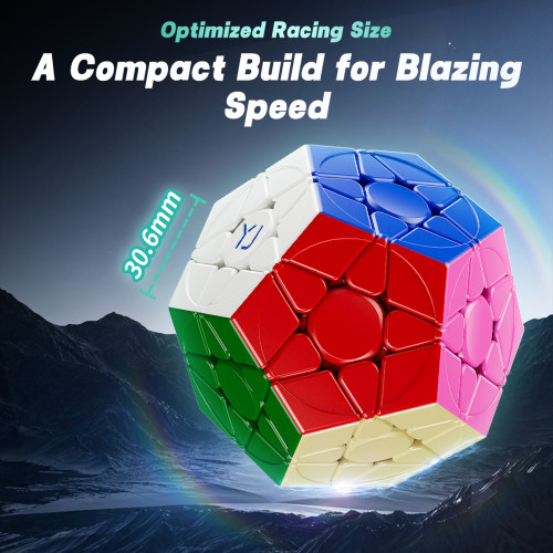 YJ Yuhu V3 M Megaminx Magnetic Ball-Core MagLev