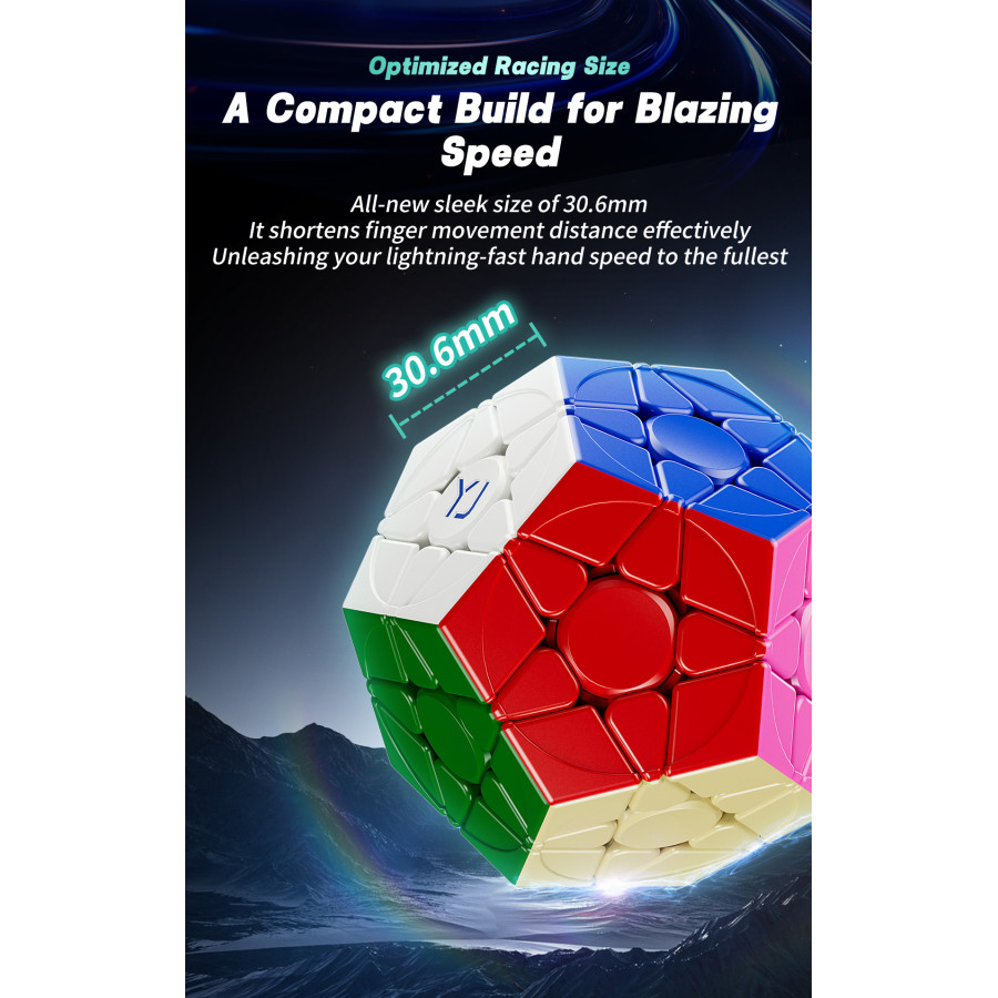 YJ Yuhu V3 M Megaminx Magnetic Ball-Core MagLev