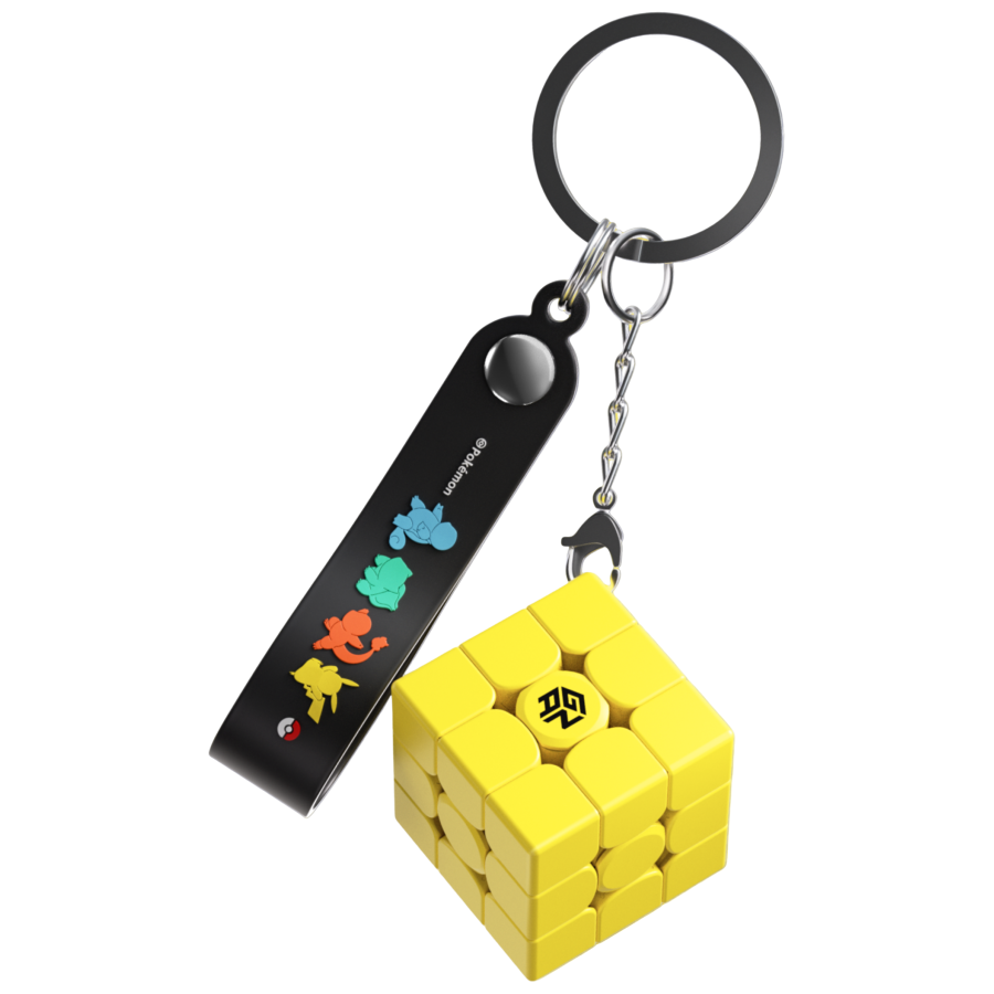 3x3 Gan Pokémon Pikachu Keychain