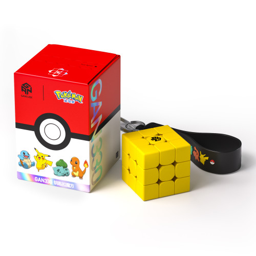 3x3 Gan Pokémon Pikachu Keychain