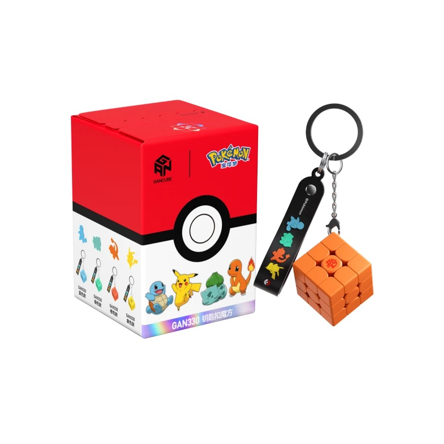 Porte Clefs 3x3 Gan Pokémon Salamèche