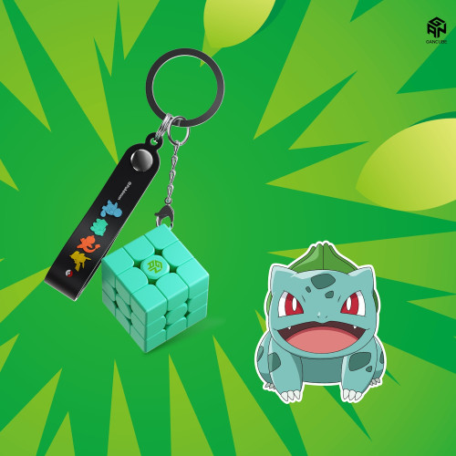 Porte Clefs 3x3 Gan Pokémon Bulbizarre