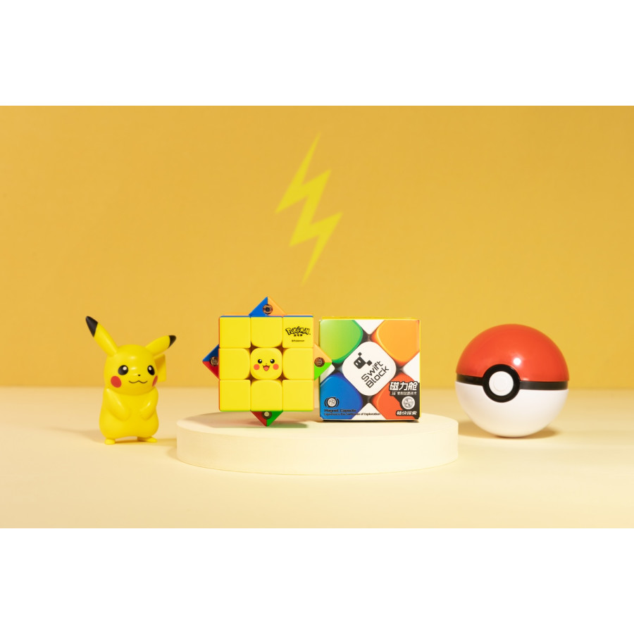 GAN Swift block Magnetic 355S Pokémon Pikachu