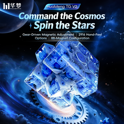 HuaMeng TG V2 3x3 8 Magnets Ball Core UV