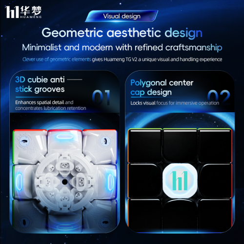 HuaMeng TG V2 3x3 8 Magnets Ball Core UV