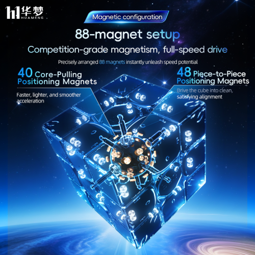HuaMeng TG V2 3x3 8 Magnets Ball Core UV