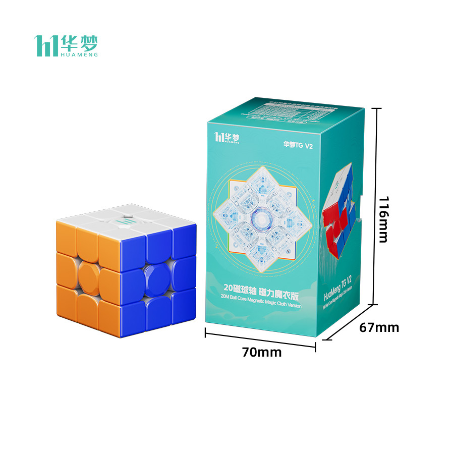 HuaMeng TG V2 3x3 20 Magnets Ball Core UV