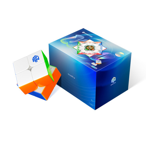 GAN 251 UI 2x2 Smart Cube Magnetic, Ball-Core, UV Bluetooth