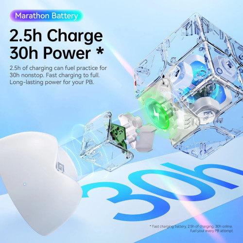 GAN 251 UI 2x2 Smart Cube Magnetic, Ball-Core, UV Bluetooth