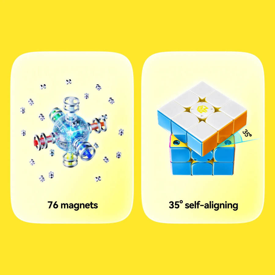 GAN i4 Maglev 3x3 Bluetooth Smart Cube Minions...
