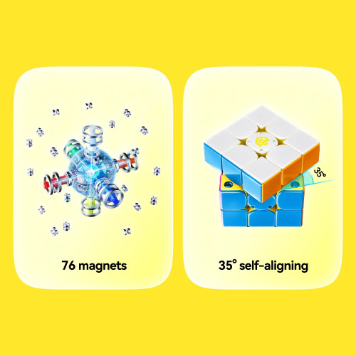 GAN i4 Maglev 3x3 Bluetooth Smart Cube Minions Edition