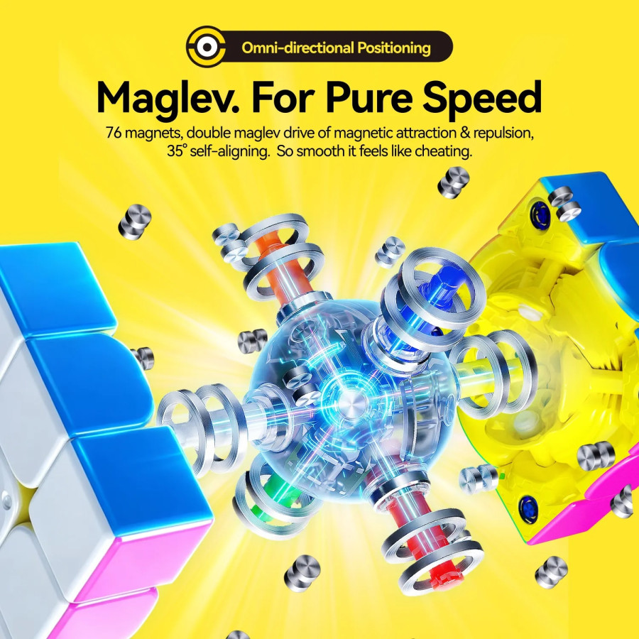 GAN i4 Maglev 3x3 Bluetooth Smart Cube Minions...