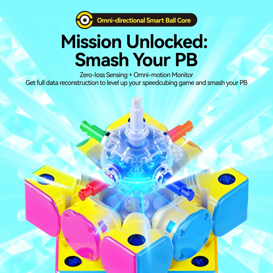 GAN i4 Maglev 3x3 Bluetooth Smart Cube Minions...