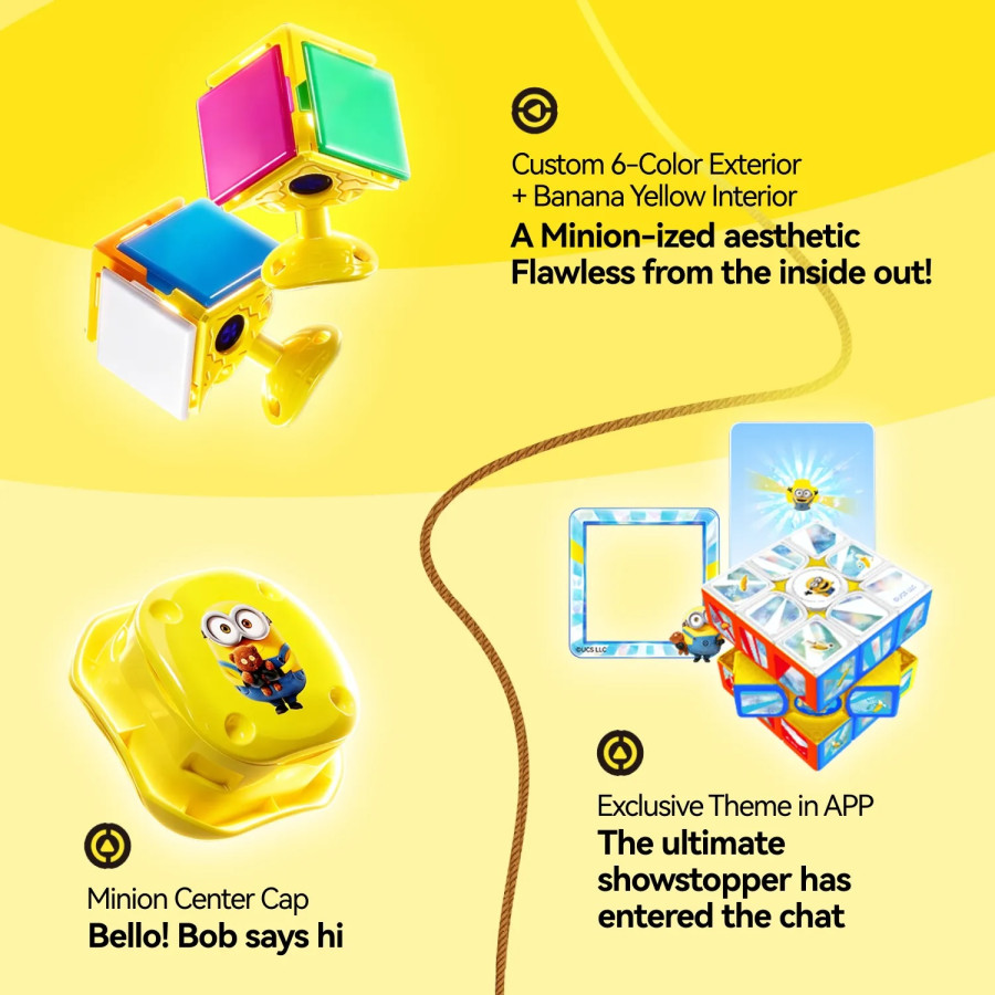 GAN i4 Maglev 3x3 Bluetooth Smart Cube Minions...