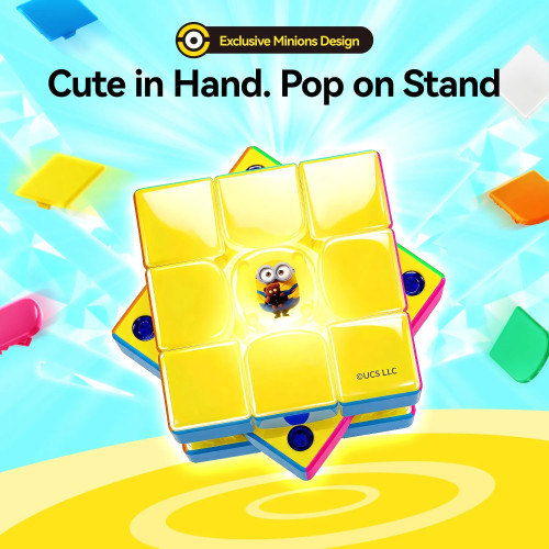 GAN i4 Maglev 3x3 Bluetooth Smart Cube Minions Edition