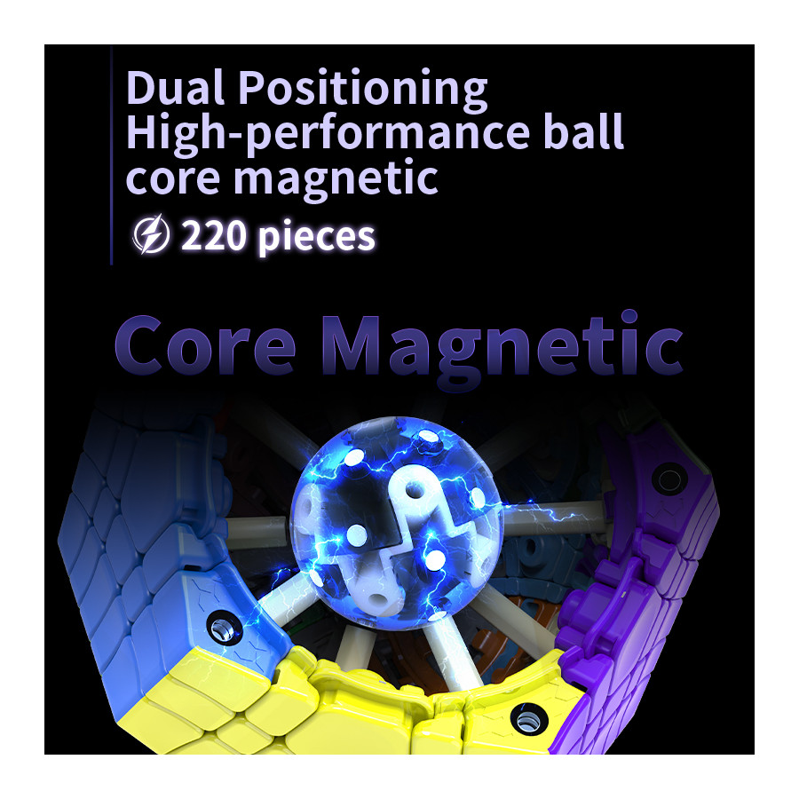 DianSheng Galaxy Gigaminx Magnetic Ball-Core