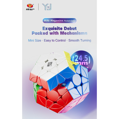 YJ Pocket Cube mini Megaminx Ball Core 5.5cm