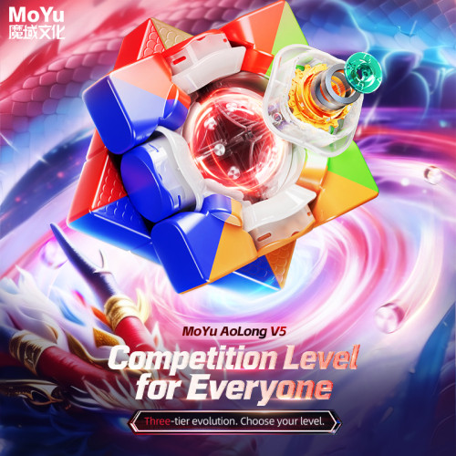 MoYu Aolong V5 3x3 20M Ball Core Maglev UV