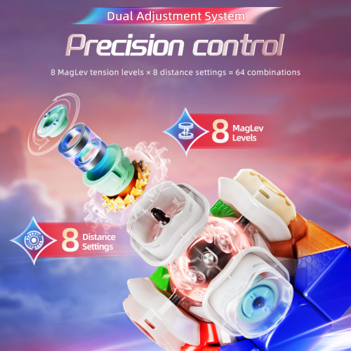 MoYu Aolong V5 3x3 20M Ball Core Maglev UV