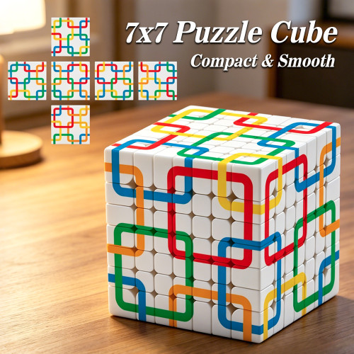 Grid Chain Cube 7x7