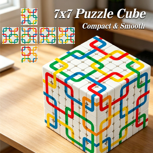 Grid Chain Cube 7x7