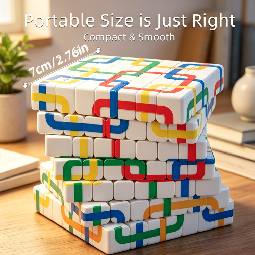 Grid Chain Cube 7x7