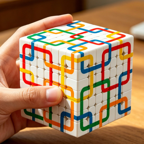 Grid Chain Cube 7x7