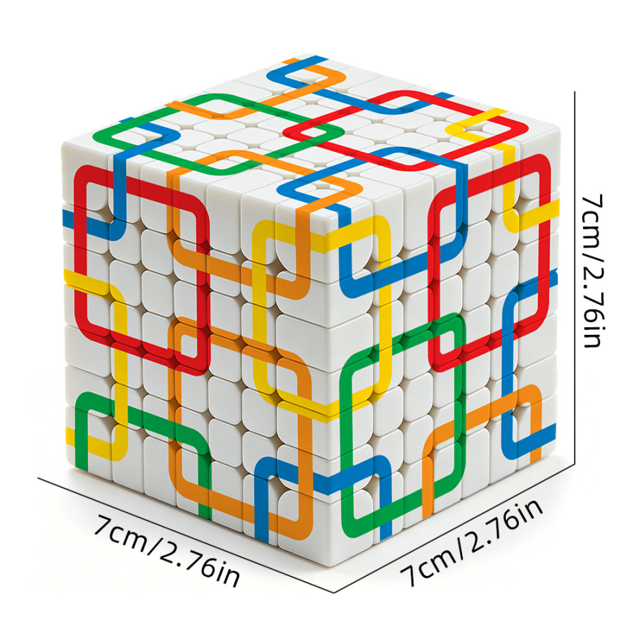 Grid Chain Cube 7x7