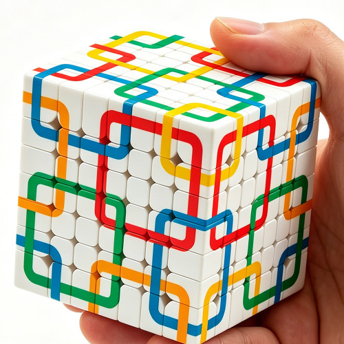 Grid Chain Cube 7x7