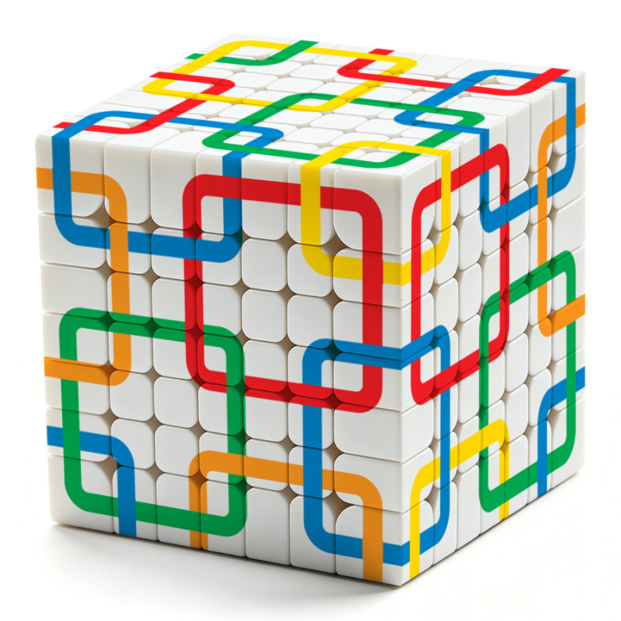 Grid Chain Cube 7x7