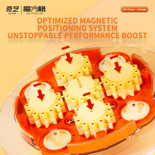 QiYi Magnetic Clock Edition Limitée Tournesol