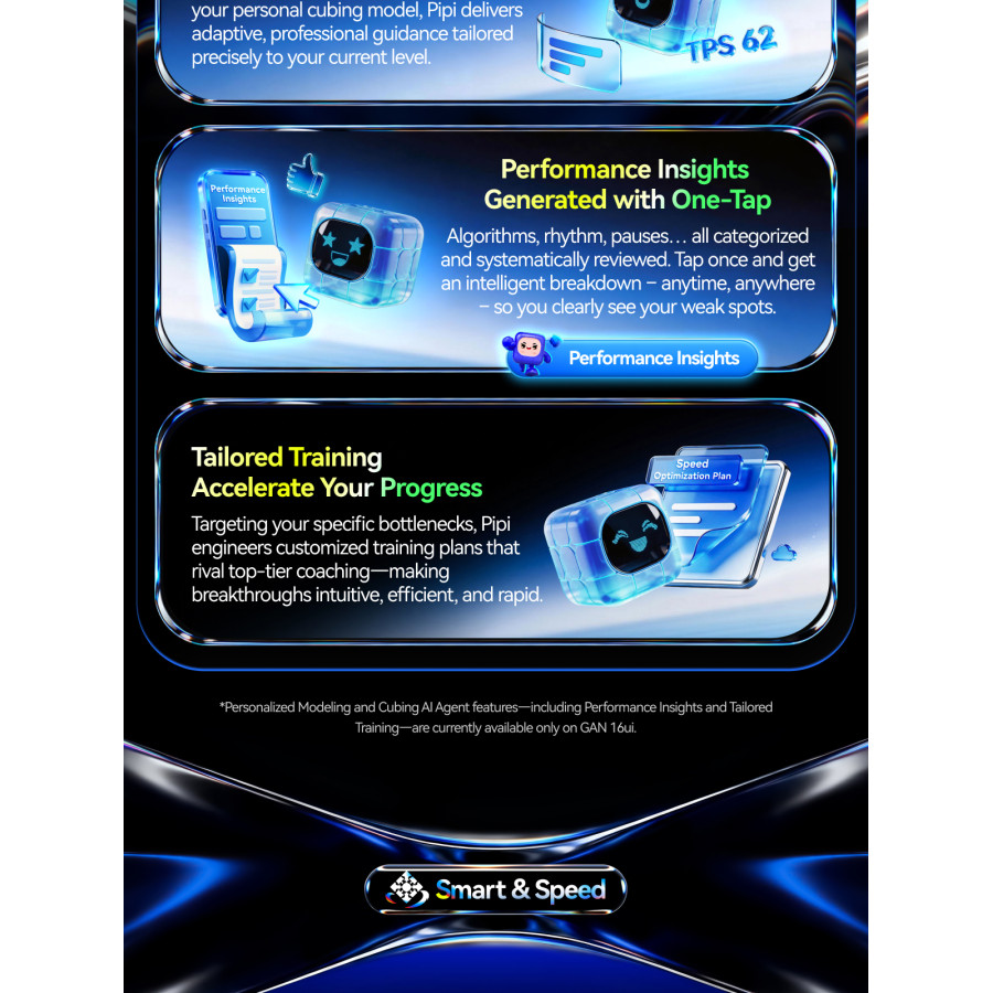 GAN16 UI Maglev Max UV Smart cube