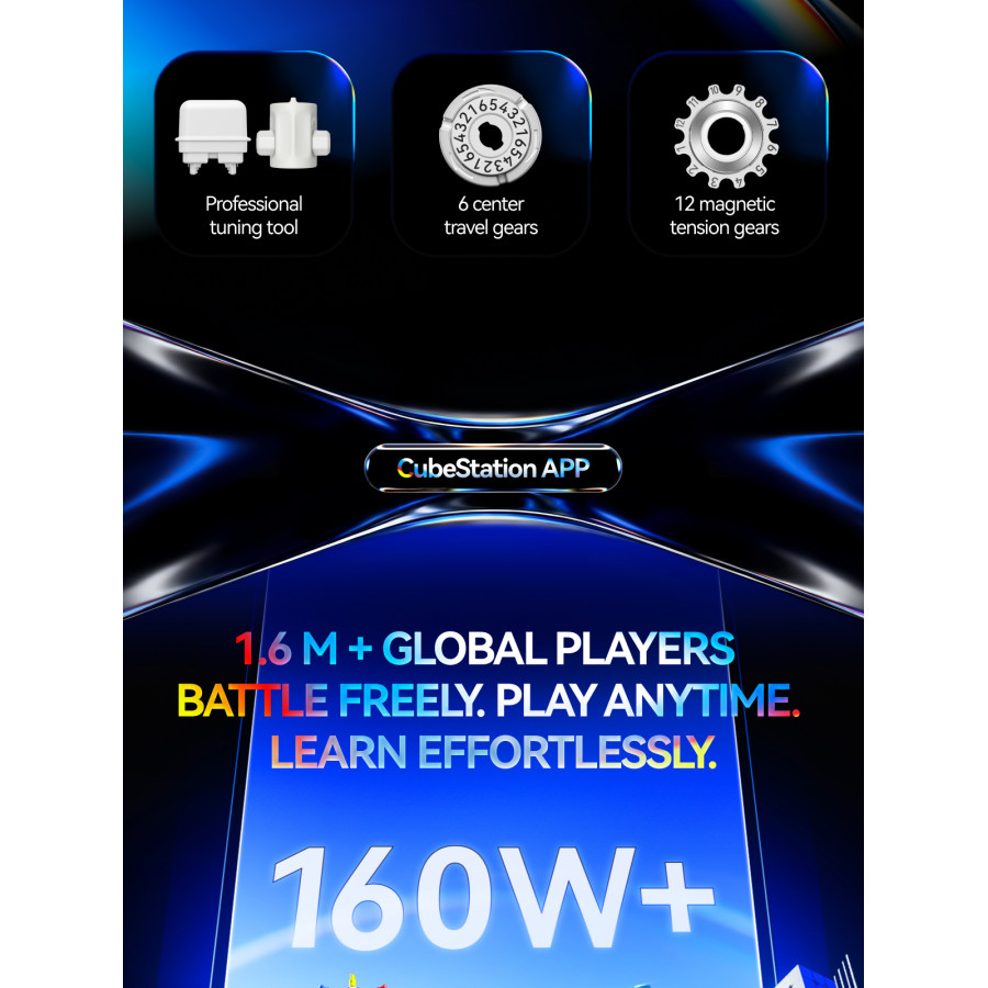 GAN16 UI Maglev Max UV Smart cube