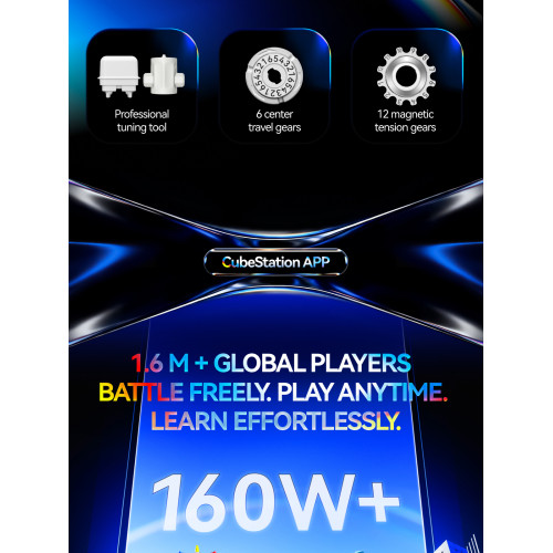 GAN16 UI Maglev Max UV Smart cube