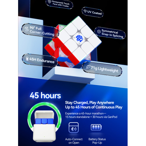 GAN16 UI Maglev Max UV Smart cube