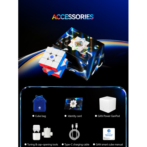 GAN16 UI Maglev Max UV Smart cube